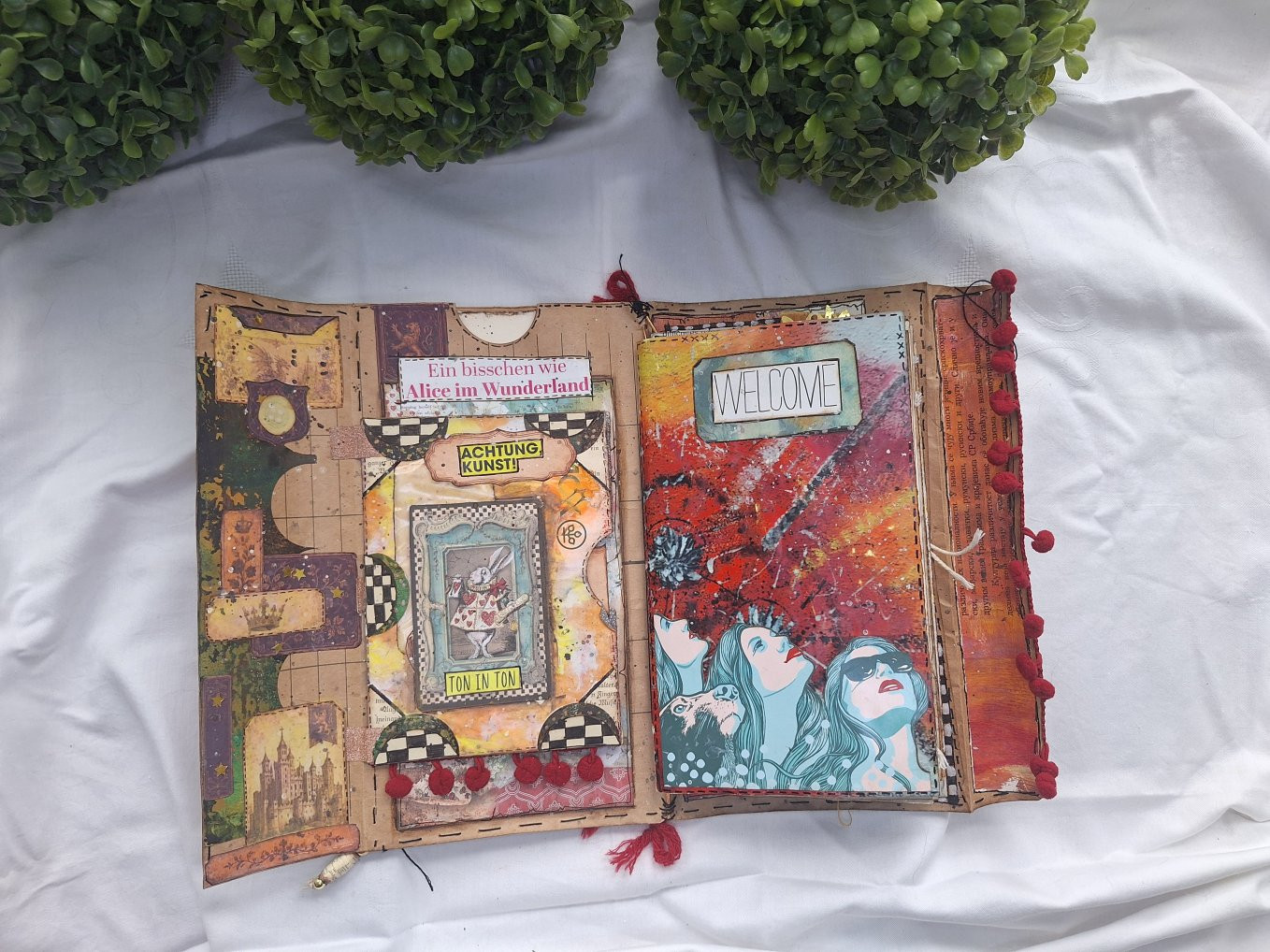 Alice's Adventures - Junk Journal Art